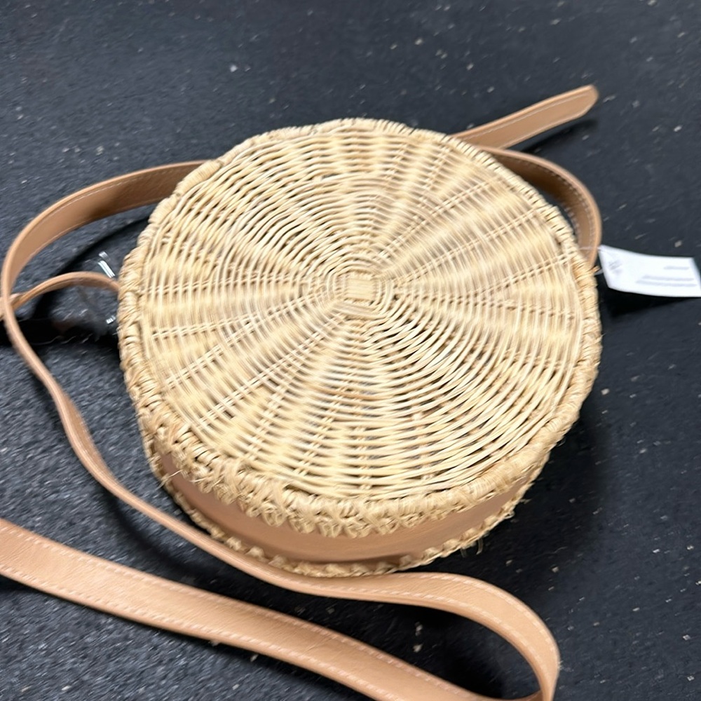 NWT Rattan bag